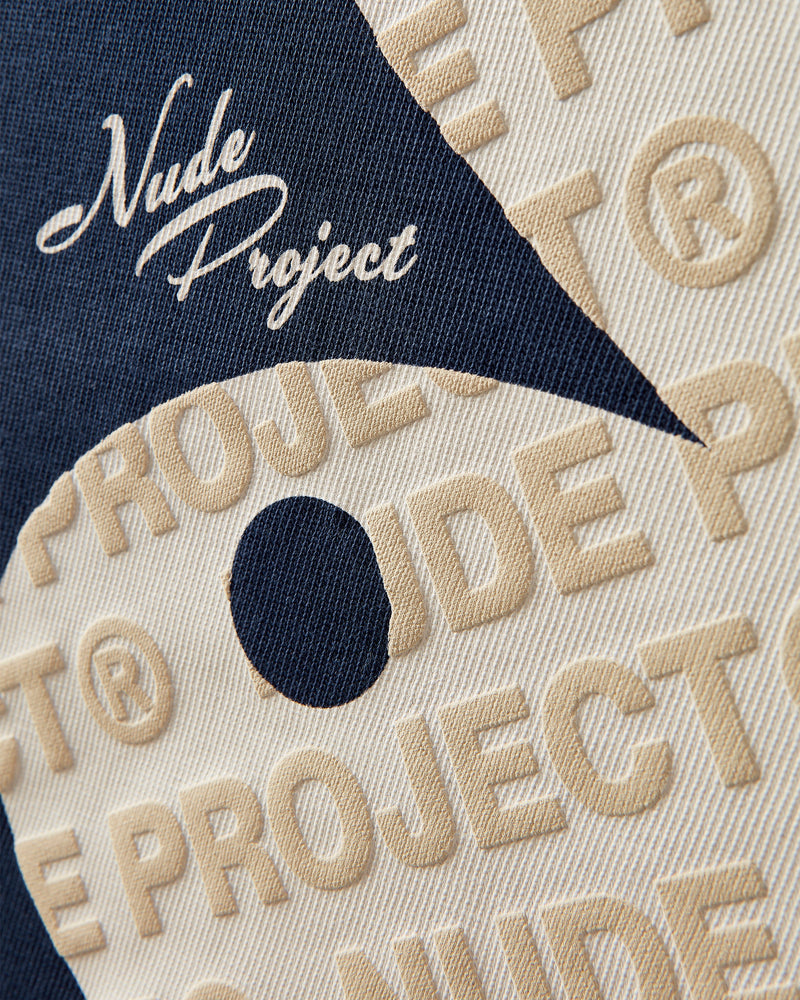 ICONIC CROPPED TEE NAVY