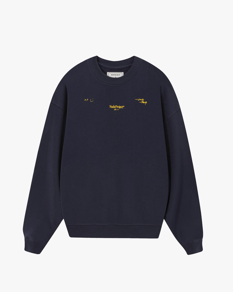 GLOBAL SOON SWEATSHIRT NAVY