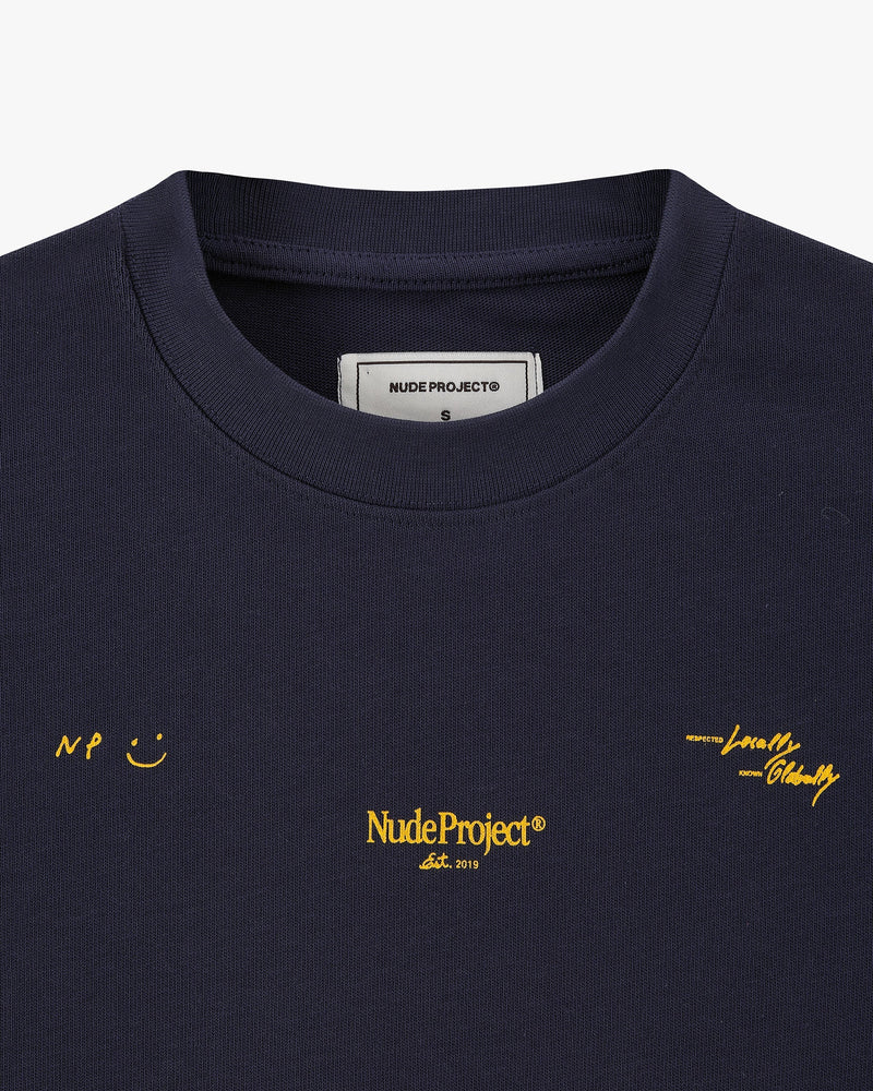 GLOBAL SOON SWEATSHIRT NAVY