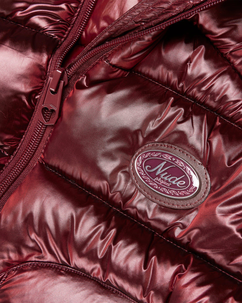 ICONIC PUFFER JACKET ANDORRA RED