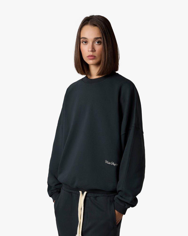 PERFECT BOXY SWEATSHIRT ASH