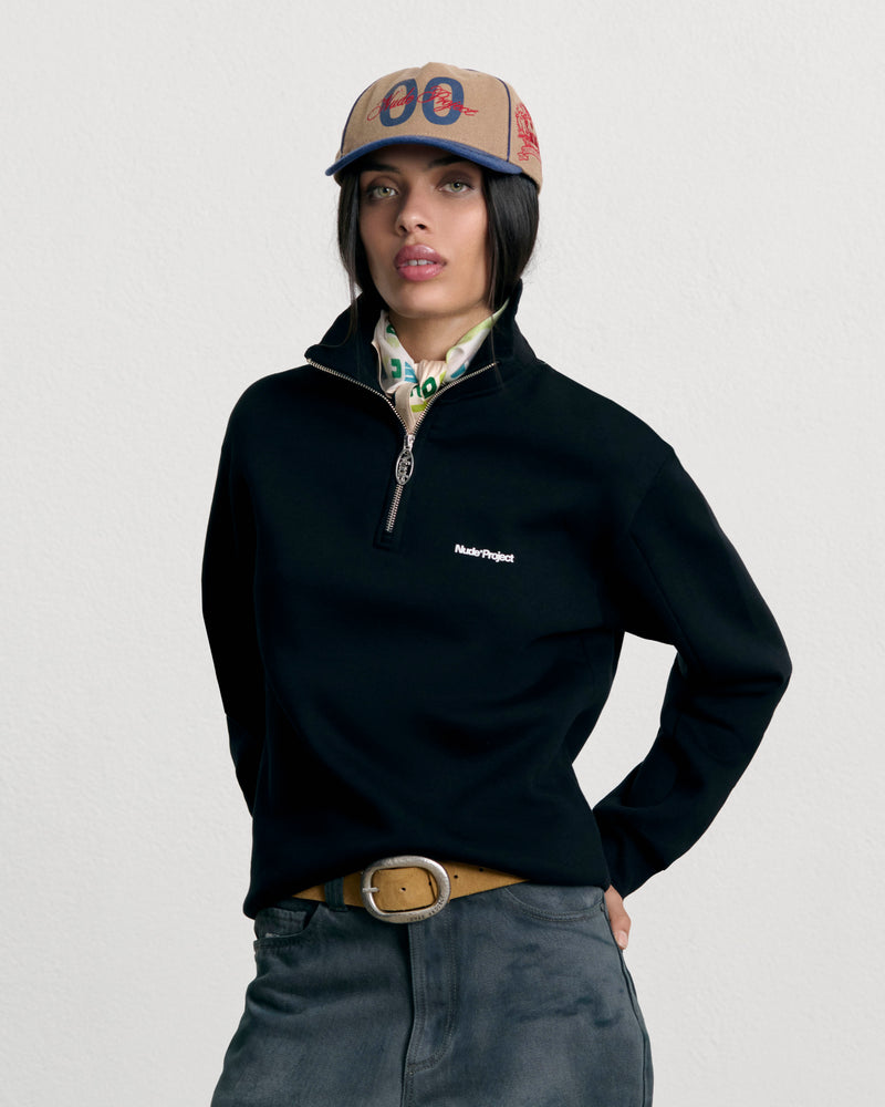 ORIGINS QUARTER-ZIP BLACK