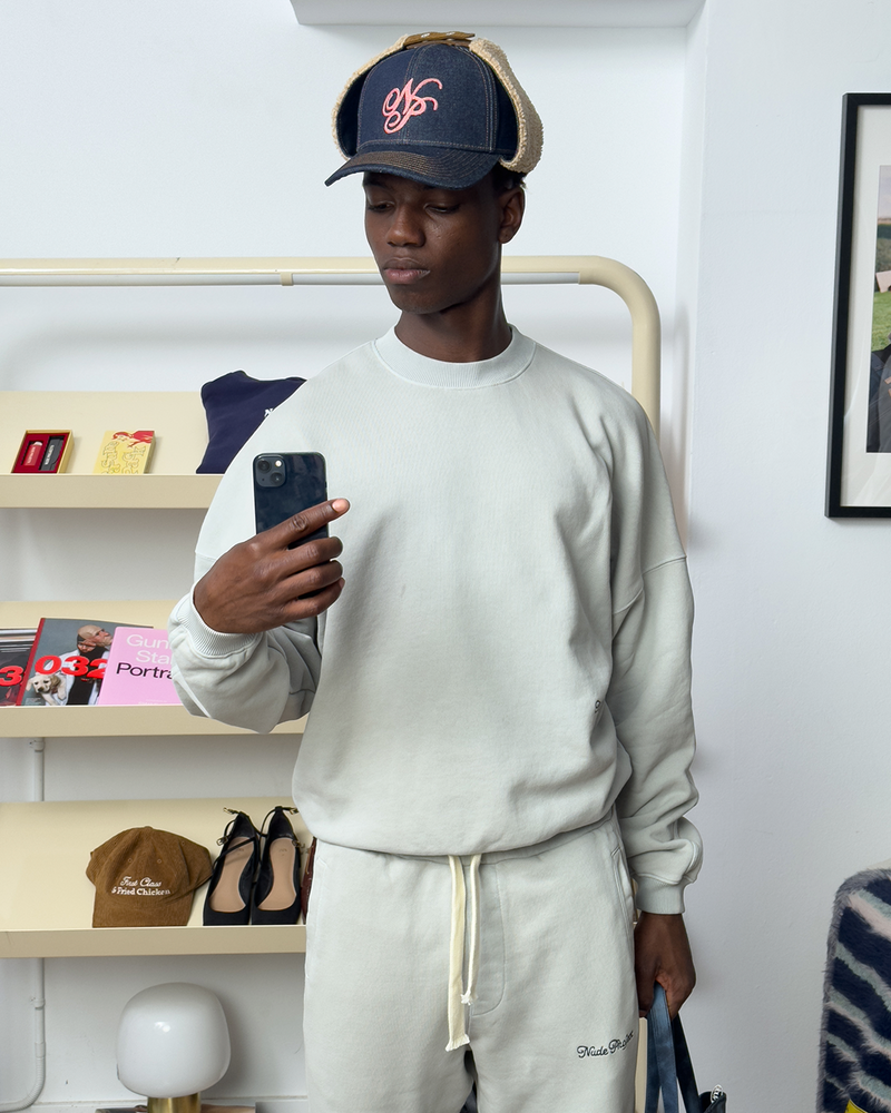 PERFECT BOXY SWEATSHIRT GREY