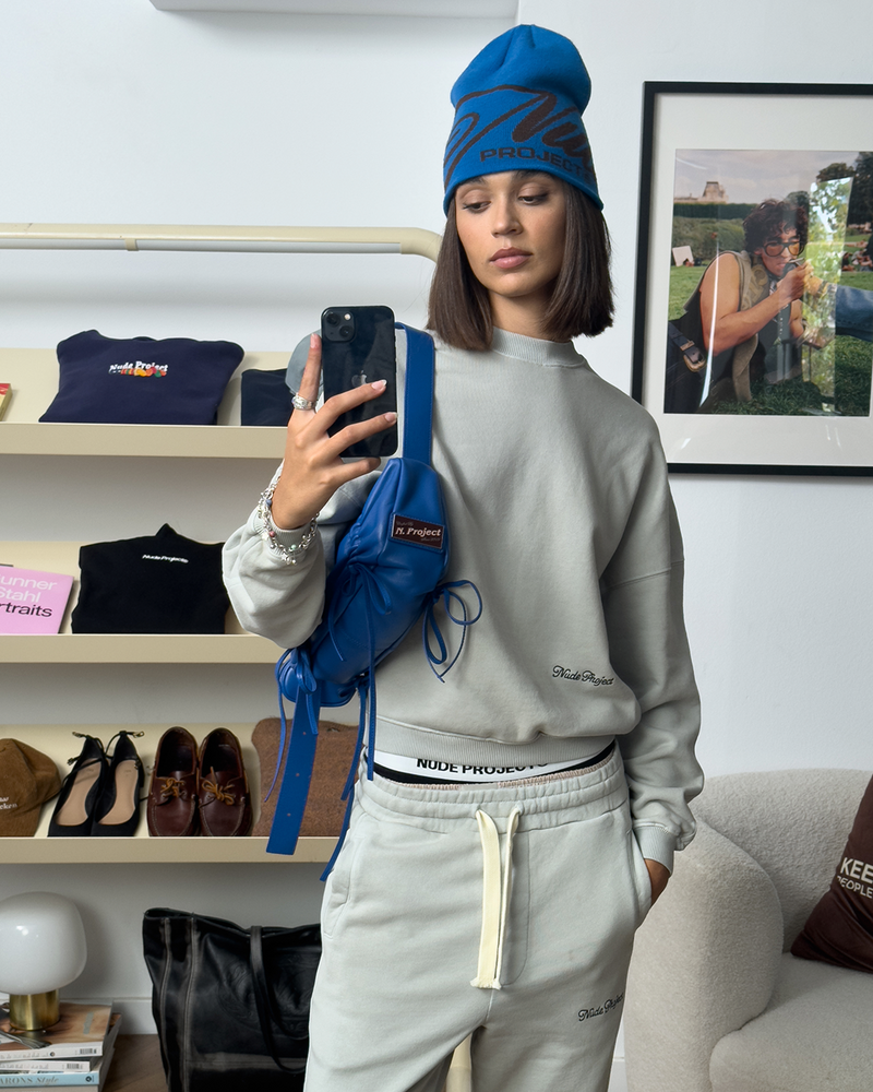 PERFECT BOXY SWEATSHIRT GREY