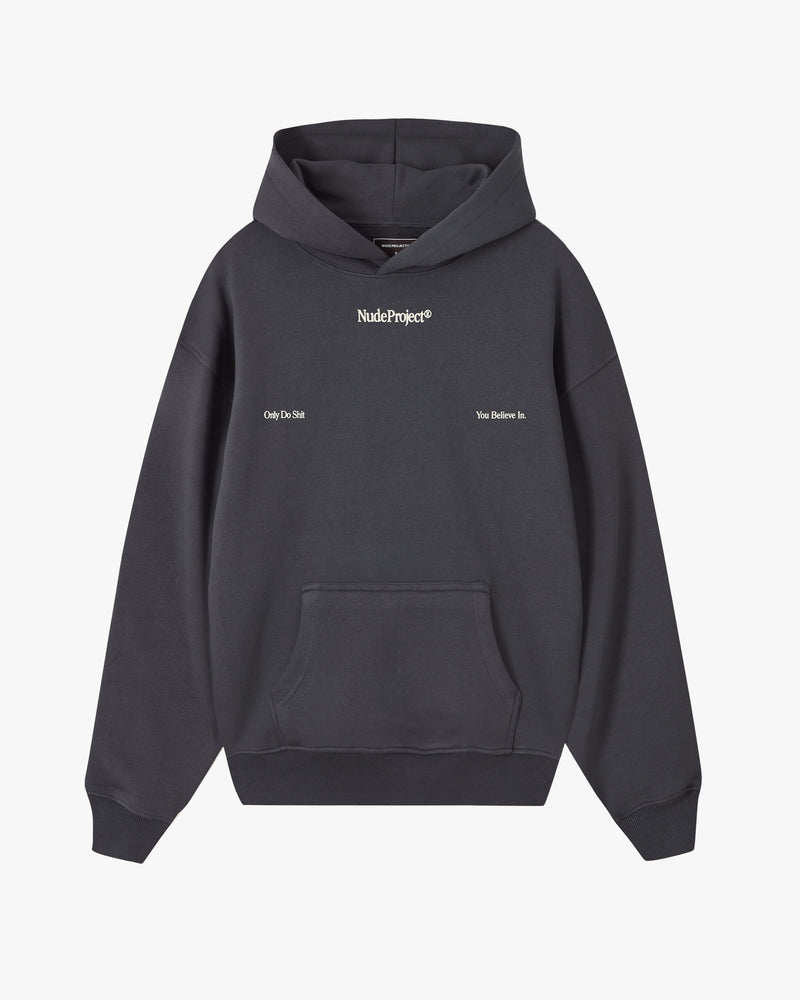 TIME HOODIE ASH