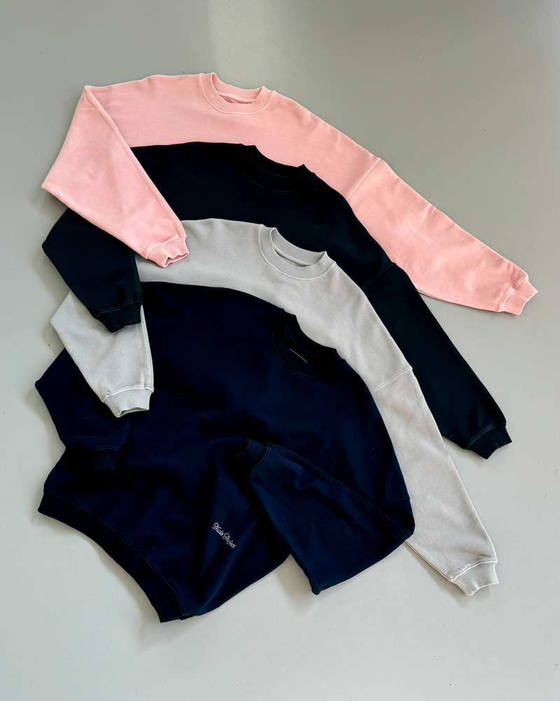 PERFECT BOXY SWEATSHIRT GREY